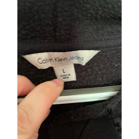Calvin Klein Jeans Women’s Logo Hoodie Large - Picture 5 of 6